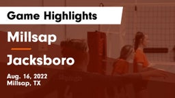 Millsap  vs Jacksboro  Game Highlights - Aug. 16, 2022