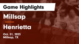 Millsap  vs Henrietta  Game Highlights - Oct. 31, 2023