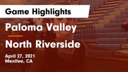 Paloma Valley  vs North Riverside Game Highlights - April 27, 2021