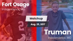 Matchup: Fort Osage vs. Truman  2017