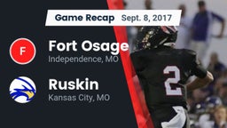 Recap: Fort Osage  vs. Ruskin  2017