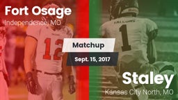 Matchup: Fort Osage vs. Staley  2017