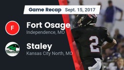 Recap: Fort Osage  vs. Staley  2017