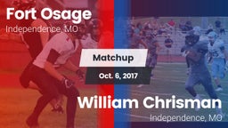Matchup: Fort Osage vs. William Chrisman  2017