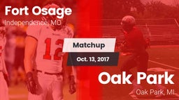 Matchup: Fort Osage vs. Oak Park  2017