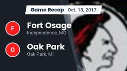 Recap: Fort Osage  vs. Oak Park  2017