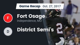 Recap: Fort Osage  vs. District Semi's 2017