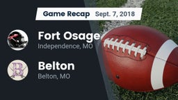 Recap: Fort Osage  vs. Belton  2018