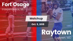 Matchup: Fort Osage vs. Raytown  2018