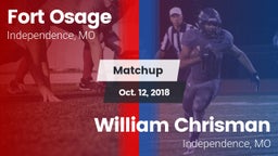 Matchup: Fort Osage vs. William Chrisman  2018