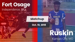 Matchup: Fort Osage vs. Ruskin  2018