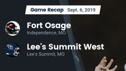 Recap: Fort Osage  vs. Lee's Summit West  2019