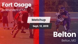 Matchup: Fort Osage vs. Belton  2019