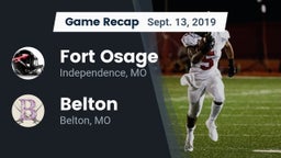 Recap: Fort Osage  vs. Belton  2019