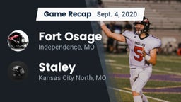 Recap: Fort Osage  vs. Staley  2020