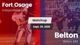 Matchup: Fort Osage vs. Belton  2020