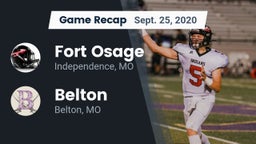 Recap: Fort Osage  vs. Belton  2020