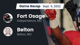 Recap: Fort Osage  vs. Belton  2022