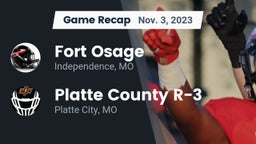 Recap: Fort Osage  vs. Platte County R-3 2023