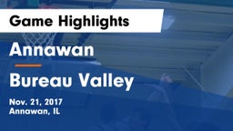 Annawan  vs Bureau Valley Game Highlights - Nov. 21, 2017