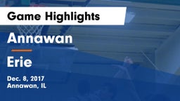 Annawan  vs Erie Game Highlights - Dec. 8, 2017