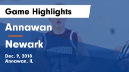 Annawan  vs Newark Game Highlights - Dec. 9, 2018