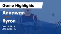 Annawan  vs Byron  Game Highlights - Jan. 5, 2019