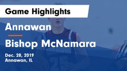 Annawan  vs Bishop McNamara Game Highlights - Dec. 28, 2019