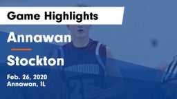 Annawan  vs Stockton Game Highlights - Feb. 26, 2020