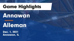 Annawan  vs Alleman  Game Highlights - Dec. 1, 2021