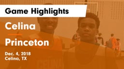 Celina  vs Princeton  Game Highlights - Dec. 4, 2018