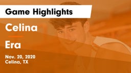 Celina  vs Era  Game Highlights - Nov. 20, 2020