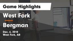 West Fork  vs Bergman   Game Highlights - Dec. 6, 2018