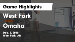 West Fork  vs Omaha Game Highlights - Dec. 3, 2018