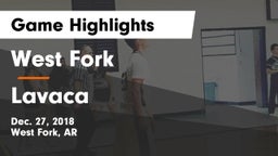 West Fork  vs Lavaca Game Highlights - Dec. 27, 2018