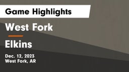 West Fork  vs Elkins  Game Highlights - Dec. 12, 2023