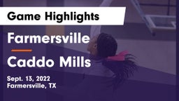 Farmersville  vs Caddo Mills  Game Highlights - Sept. 13, 2022