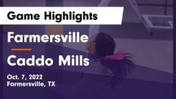 Farmersville  vs Caddo Mills  Game Highlights - Oct. 7, 2022
