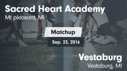 Matchup: Sacred Heart vs. Vestaburg  2016