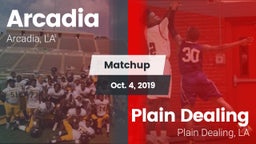 Matchup: Arcadia  vs. Plain Dealing  2019
