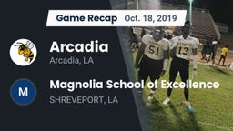 Recap: Arcadia  vs. Magnolia School of Excellence 2019