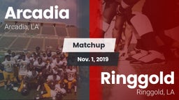 Matchup: Arcadia  vs. Ringgold  2019