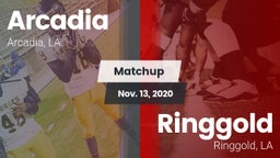 Matchup: Arcadia  vs. Ringgold  2020