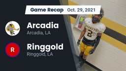 Recap: Arcadia  vs. Ringgold  2021