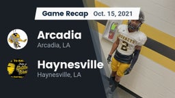 Recap: Arcadia  vs. Haynesville  2021