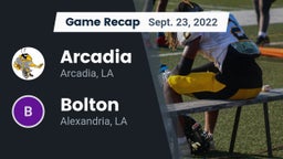 Recap: Arcadia  vs. Bolton  2022