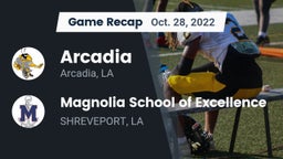 Recap: Arcadia  vs. Magnolia School of Excellence 2022