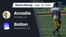 Recap: Arcadia  vs. Bolton  2023