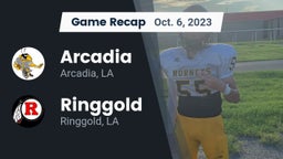 Recap: Arcadia  vs. Ringgold  2023