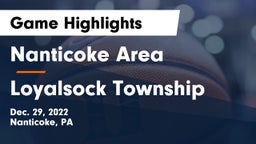 Nanticoke Area  vs Loyalsock Township  Game Highlights - Dec. 29, 2022